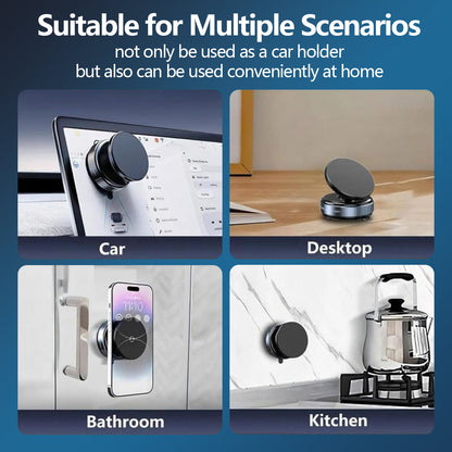 🔥Hot Sale 60% OFF🔥Magnetic Phone Stand🌈, 🔄360° Fordable and Retractable The Ultimate Viewing Companion🚗📱