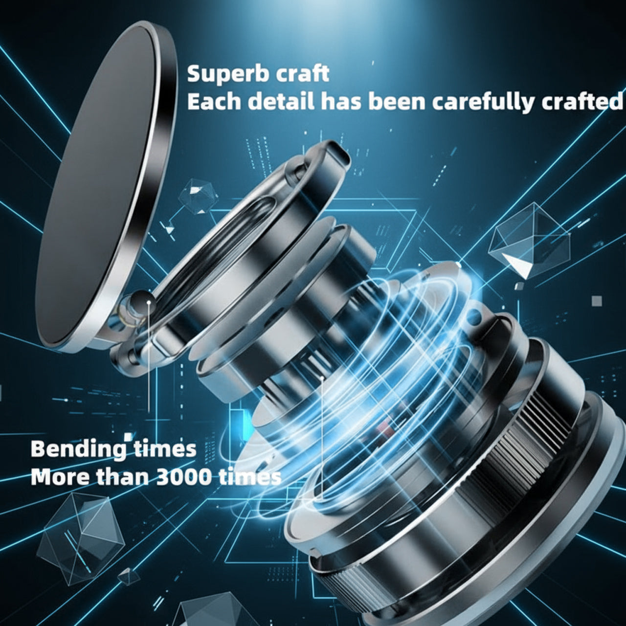 🔥Hot Sale 60% OFF🔥Magnetic Phone Stand🌈, 🔄360° Fordable and Retractable The Ultimate Viewing Companion🚗📱